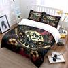 Moon Butterfly Art Decor Set Soft Comfortable Duvet Cover Bedding Set Included 1*Duvet Cover & 2*Pillowcases gift