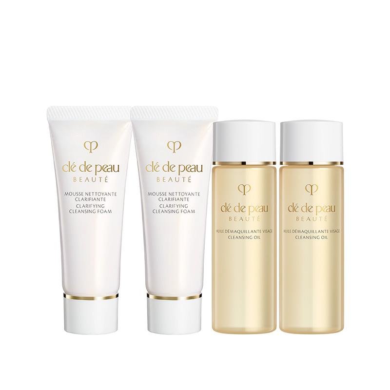 CPB Key to Skin Sample Set Purifying Balm Moisturizing Moist Type Refreshing cleansing 20ml*2 Cleansing oil 20ml*2
