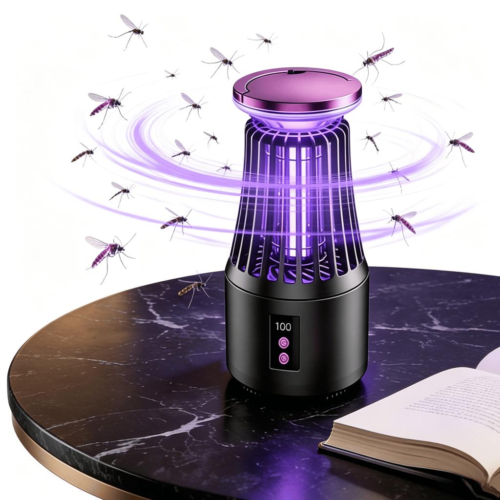 High Quality Electric Mosquito Killer Lamp USB Rechargeable Bug Zapper Indoor Outdoor Fall Insect Trap Pest Control 61+