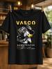 Vasco Nonstoplive Yellow Concert Artwork With Performer Silhouette And Bold Italian Stage Unisex All Tshirt