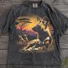 African Wild Dogs Wildlife Graphic Tee, Vintage Retro African Savanna Art, Comfort Colors® Animal Shirt, Nature Lover Gift