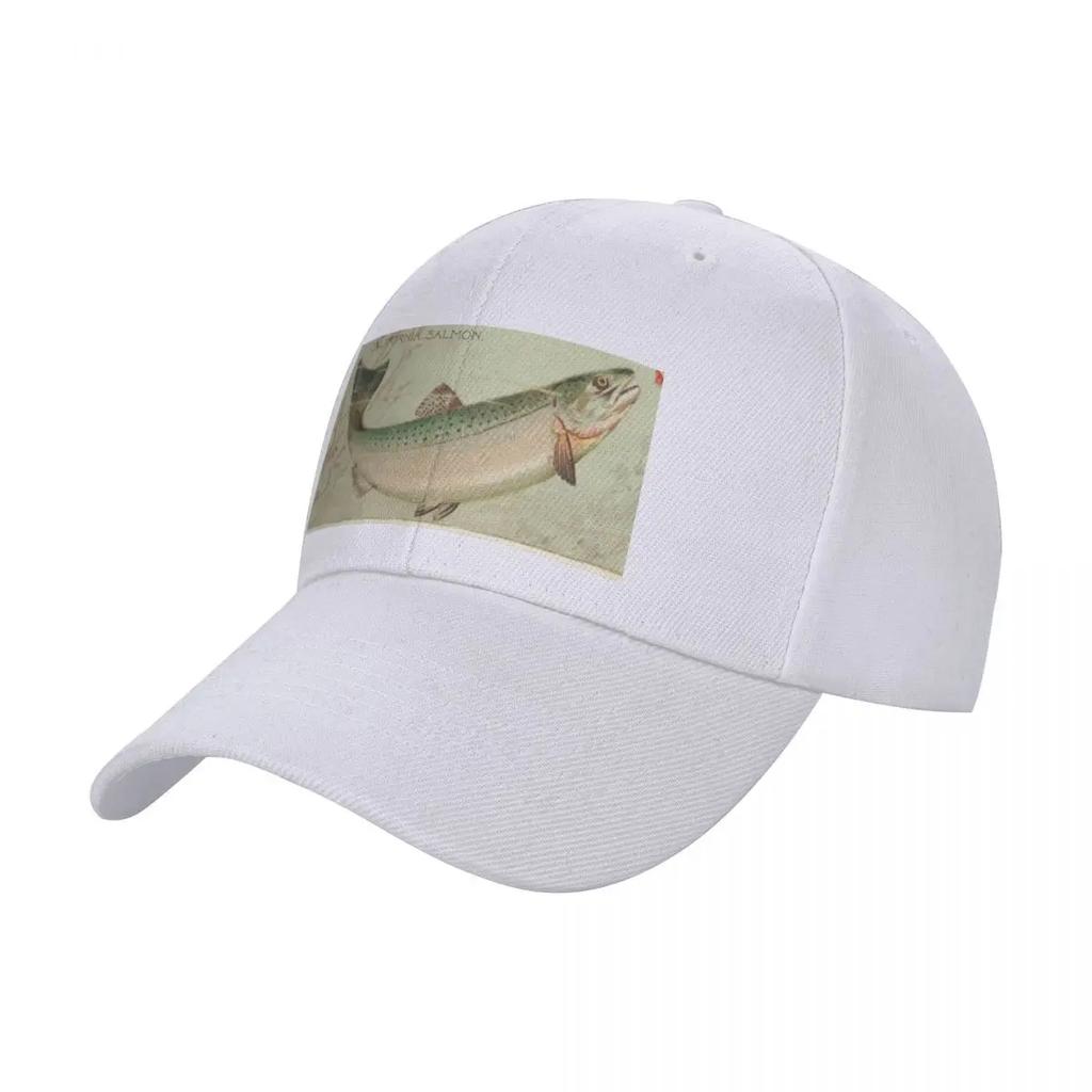 Fishing the Times Lachs Baseballkappe Anime Sonnenschirm Herren Hüte Damen