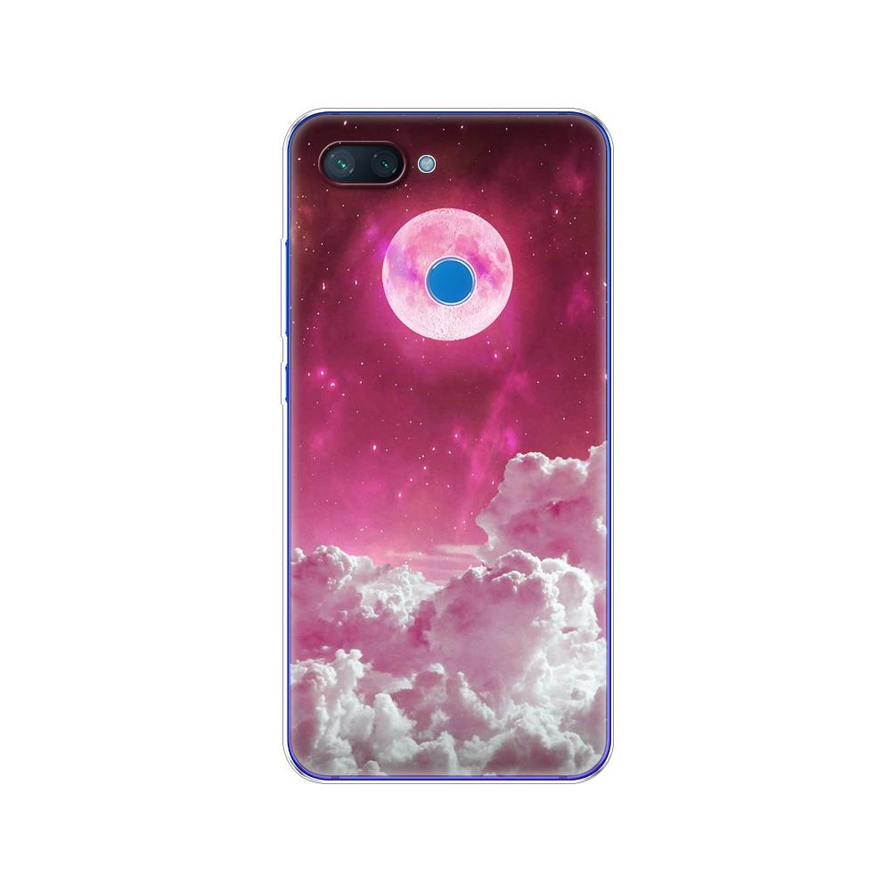 

Чохол для xiaomi mi 8 LITE 6,26 дюймів, прозорий силіконовий чохол із ТПУ для xiaomi mi 8 lite, задня кришка, сумка, зоряне небо xiaomi mi 8 lite