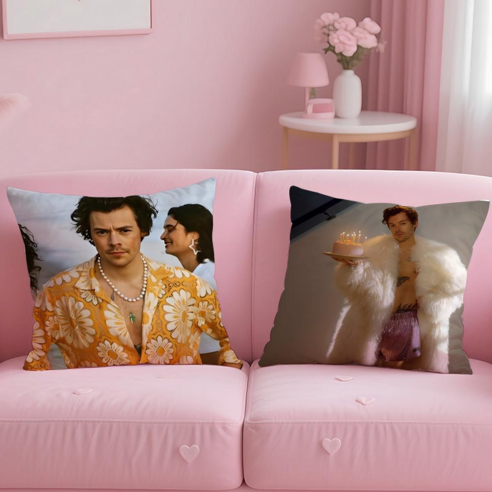 Federa Cuscino Artista Musicale Harry Styles Morbida e Facile da Lavare – Versatile Per Divano, Letto, Viaggio E Ufficio
