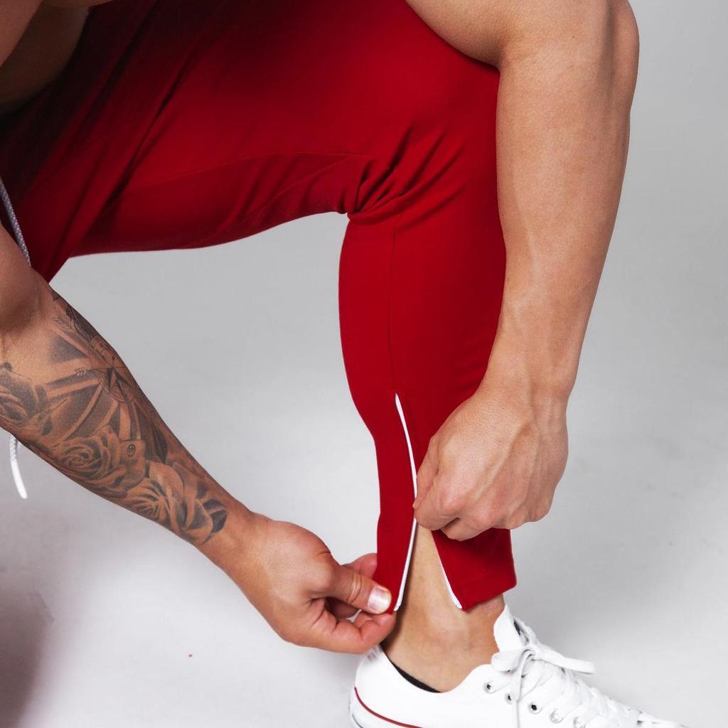 Pánské jarní podzimní kalhoty Fitness Běh Sportovní Dlouhé kalhoty Venkovní Cvičení Trénink Slim Fit Joggers