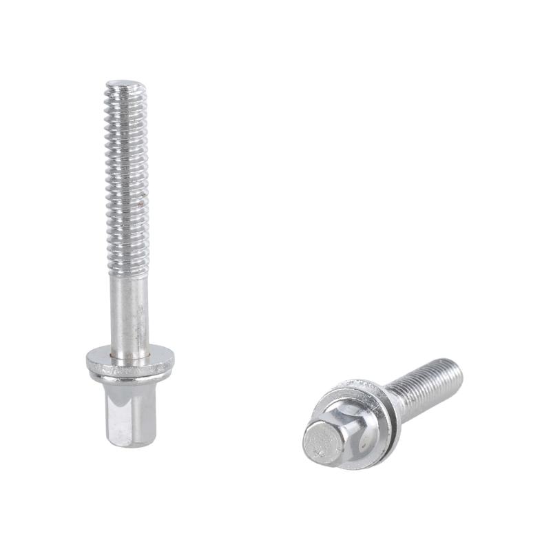 Set of 10 Drum Set Hardware Screws Drum Assembly Screws Drum Maintenance Part Metal Texture for Enhancing Durability