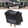 Window Control Switch Professional Ergonomic Design Black Master Window Button Direct Replacement 1268206310 for Mercedes W126