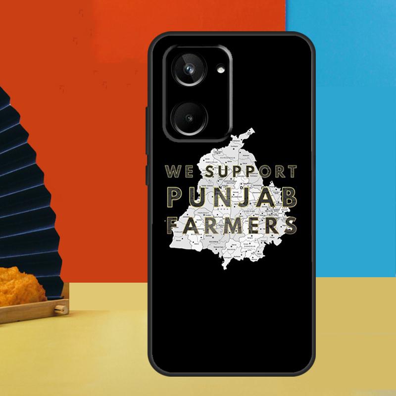 Punjab Map Outline For Realme GT7 Pro GT6 10 11 12 13 14 15 Pro Plus C55 C67 C63 C61 C53 C31 C65 C71 C75 Case