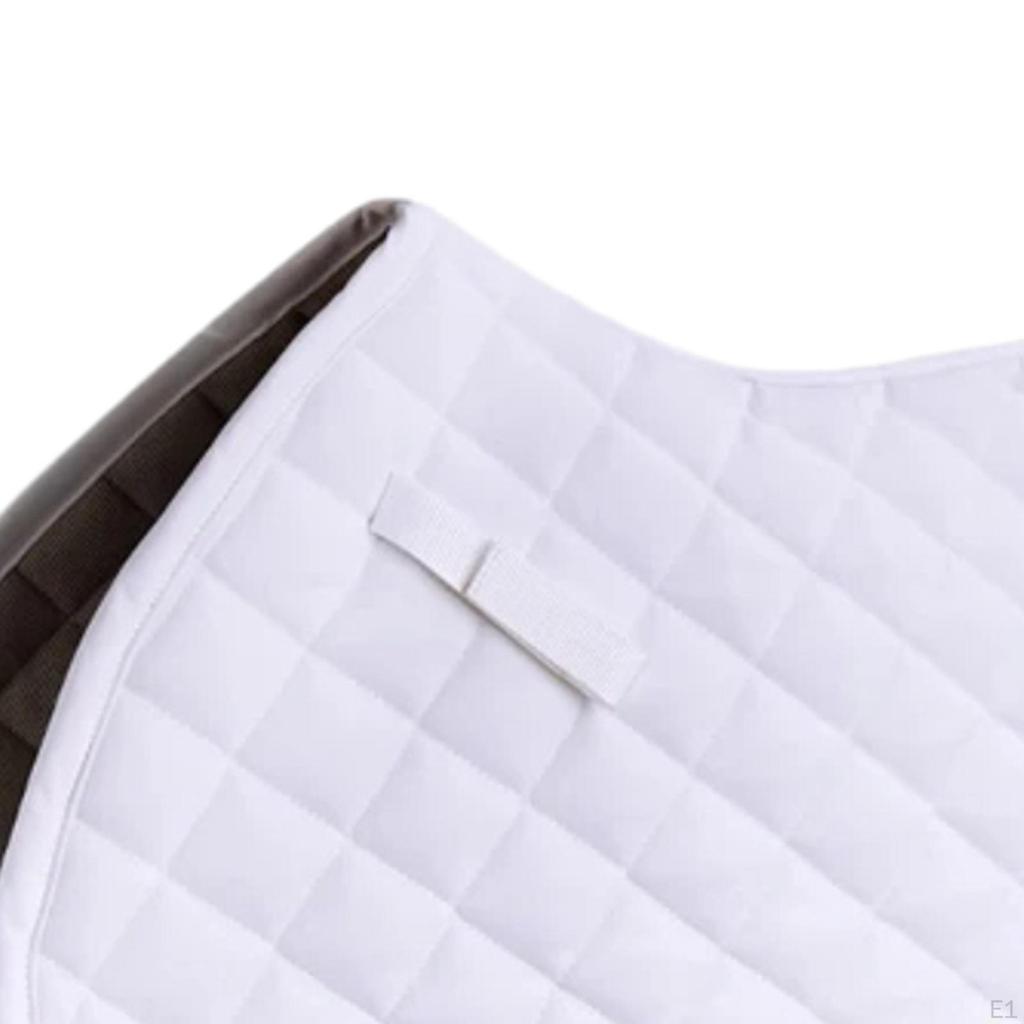 Horse Saddle Pad Dressage Lightweight Riding Protect Thighs Anti Slip Shock Absorbing Sports