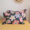 Cotton Printed Cartoon Pillowcase 2 Pieces Comfortable and Soft 48x74cm Pillow Cases