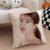 Actor Sweet YYoo Inna Cushion Cover Throw Pillow Cover Hidden Button Durable Polyester Chair Cushion
