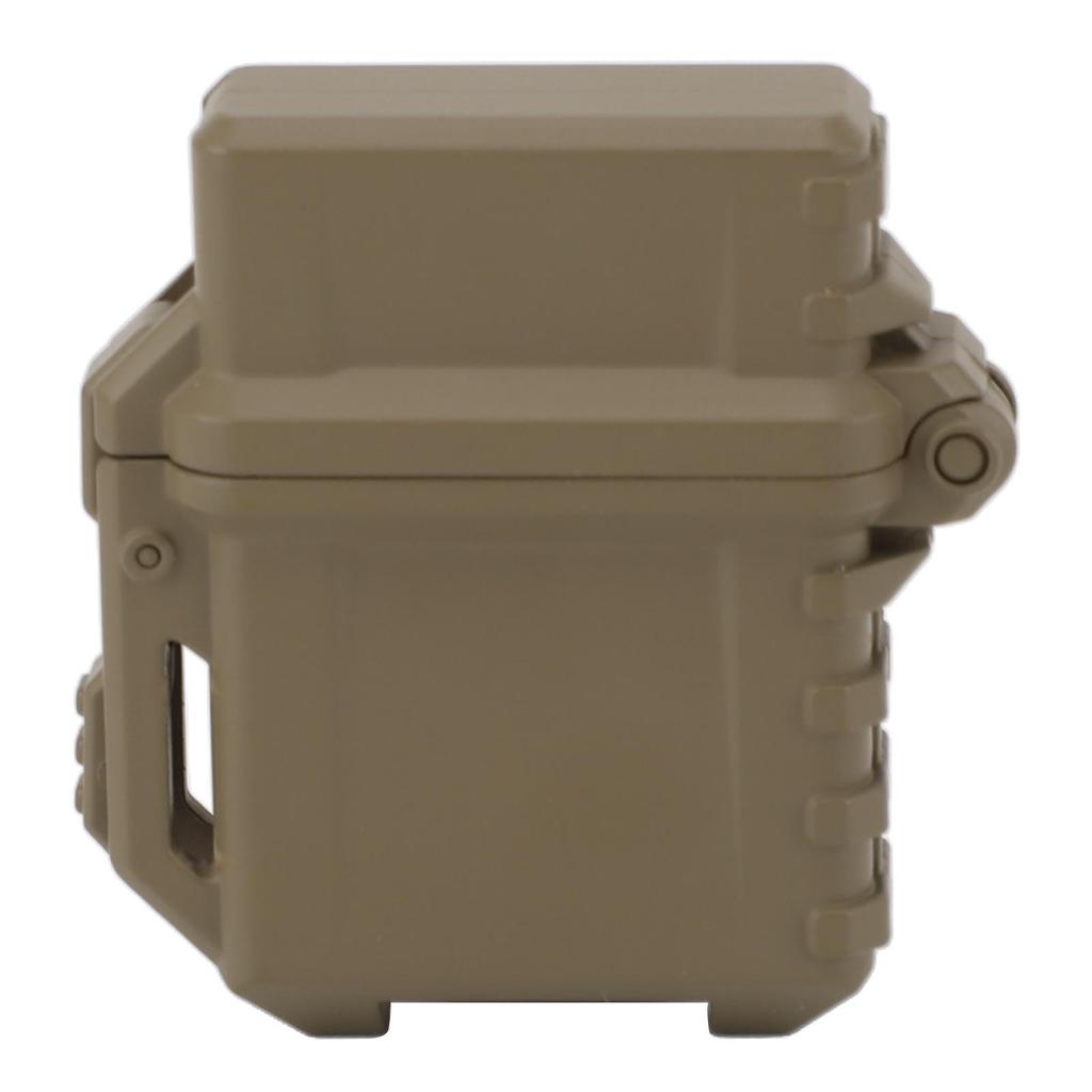 Lighter Storage Case Box Durable Portable Heat Resistant Oil Proof Protective Lighter Container