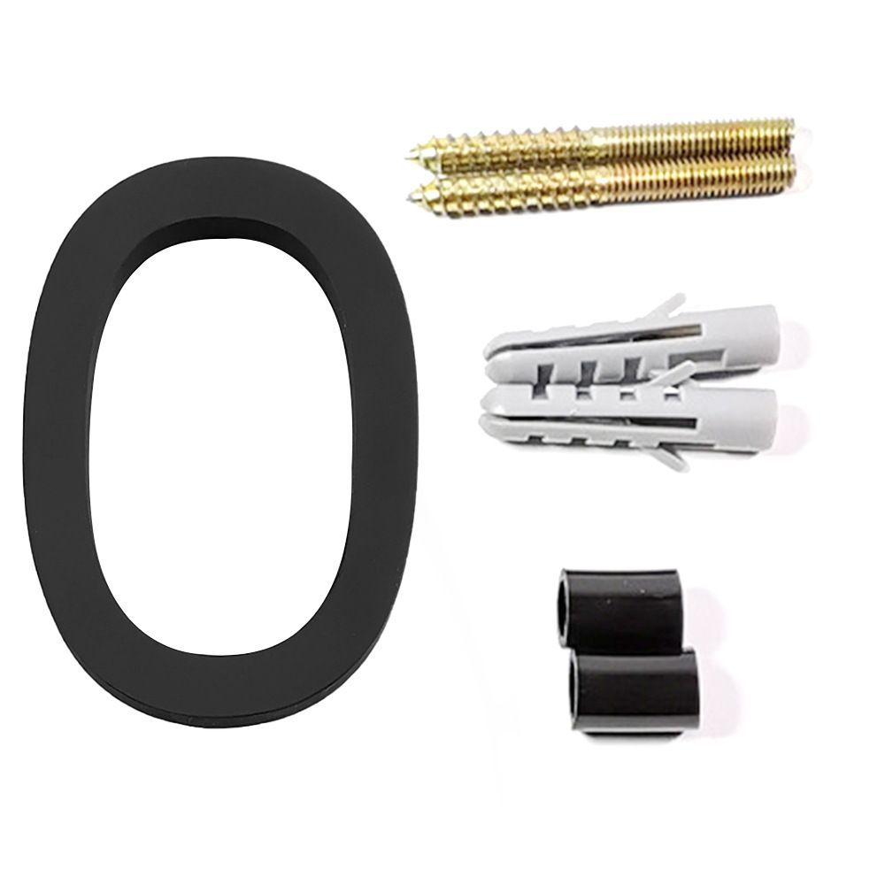 Letters 911 Visibility Signage Mailbox Decor Number with Nail Kit 6