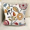 Pillowcase Hidden Zipper Easy to Clean Comfortable Printed Design Vintage Abstract Botanical