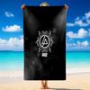 Linkin Park Print Microfiber Beach Towel Sand?Resistant Lightweight Towel For Swimming Outdoor Travel Use