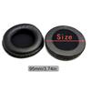 Replacement Ear Pads PU Leather Ear Cushions Replacement for SONY Beyerdynamic  Headphone Ear Pads 95mm Black