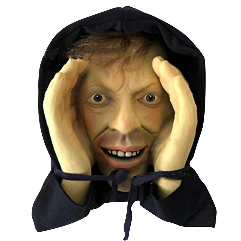 Scary Peeper Freak Halloween Decoration Clown Indoor And Outdoor Window Prank Sticker For Spooky House Party Tricks Scares