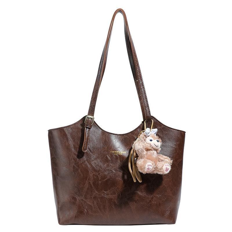Light luxury niche large-capacity bag women's spring and autumn new super hot versatile shoulder bag high-end commuter bag