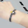 Creative Vintage Eagle Bangle Bracelet Domineering Eagle Feather Open Adjustable Bangles Bracelets Accessories for Men Women