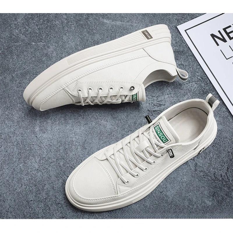 Moda Zapatos Nuevos para Hombre Cómodos Planos Zapatos Casuales para Hombre Exterior Salvaje Zapatillas de Hombre Moda de Alta Gama Zapatos de Vestir de Un Pedal Masculino