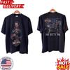 Vintage Jezus Chrystus Biker Motocykl Graficzny T-shirt Niech Bóg Błogosławi Cię Reedycja S3X Unisex T-shirt