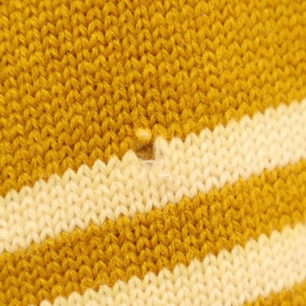 COLLEGIATE PENNAN 60s 70s Vintage Lettered Long Sleeve V Neck Knit Cardigan Men's Used