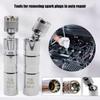 Heavy Duty Rotates Spark Plugs Wrenches with Reinforced Steel 360 Rotation Rotating Spark Plugs Adapters for Motorcycles Truck
