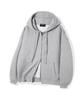 Grandiosity Two-Way Big Oversized Sweat Zip-Up (Gray)