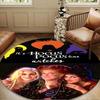 Hocus Halloween Night Round Mat, Anti-slip Circle Carpet Chair Rug For livingroom,Bedroom, Doormat Home Decor Gift Christmas Gifts