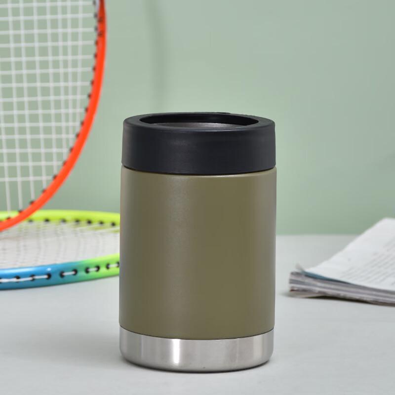 Компактная двустенная термокружка Qishang для путешествий