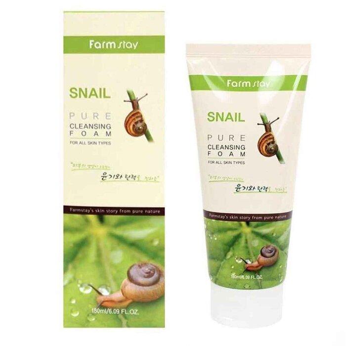 FARM STAY SNAIL PURE CLEANSING FOAM