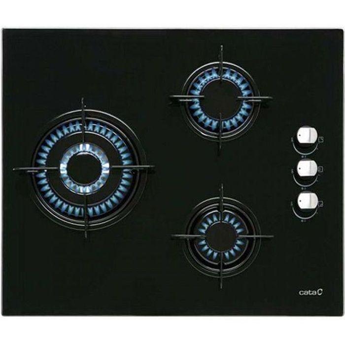 Plaque Au Gaz - CATA - 218890 - 5750W - Noir