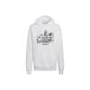 adidas Originals Trefoil Logo Print Sports Long Sleeve Hoodie Men Hoodie White HC7164