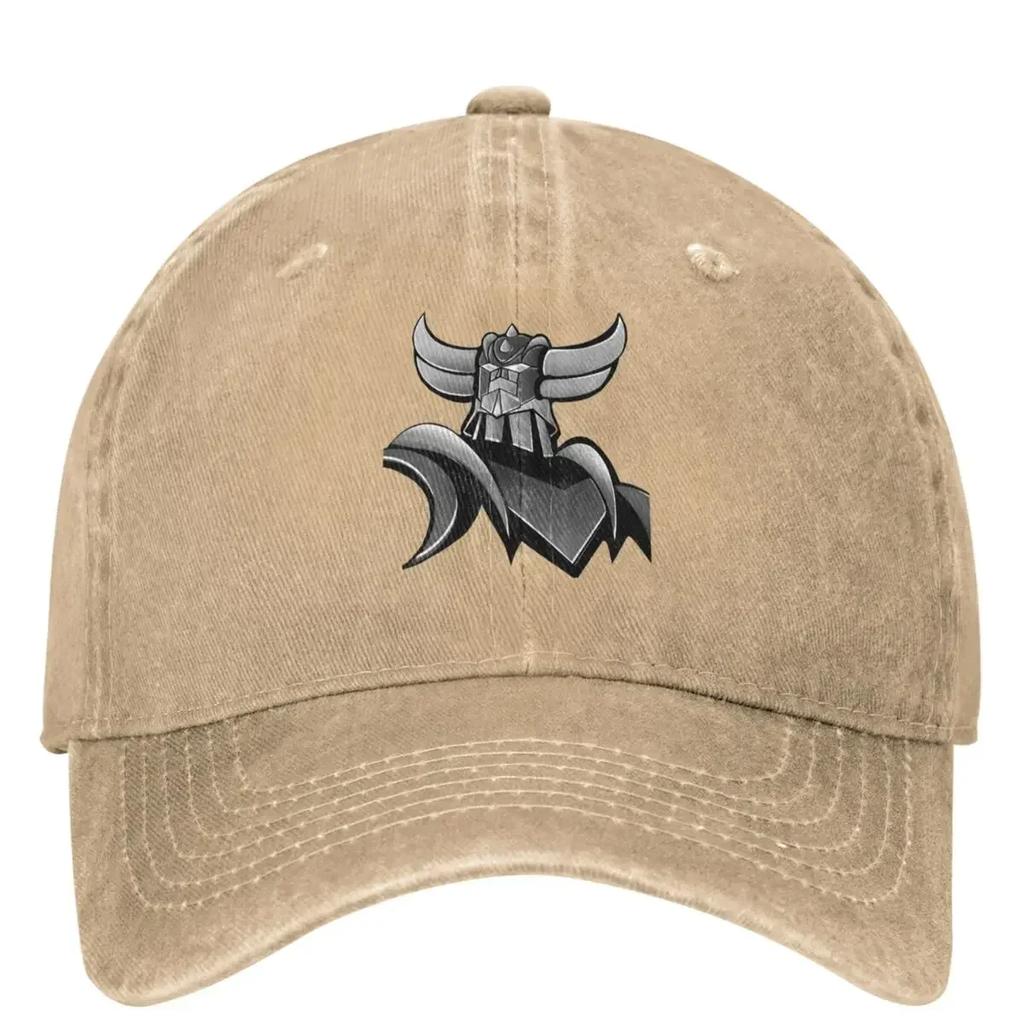 Mazinger Z UFO Robot Grendizer Denim Baseball Cap Tennis Skate Trucker Hat Unisex Teens Classic Sun protection Baseball Caps
