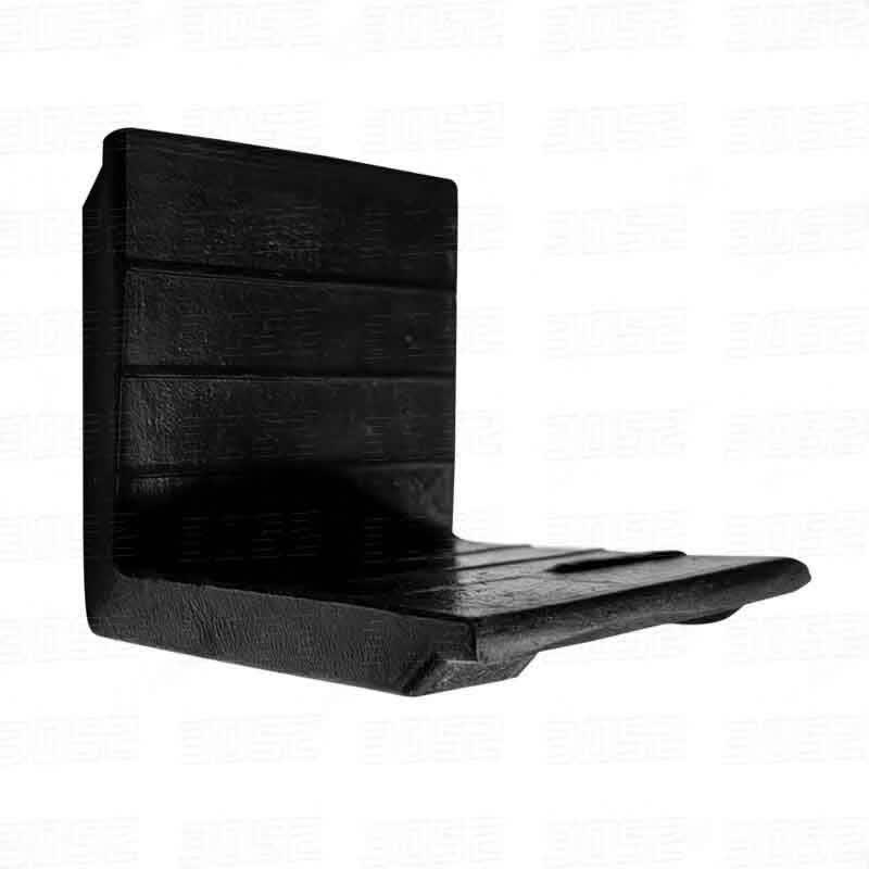 L-shaped Railroad Anti-Wear Rubber Pad