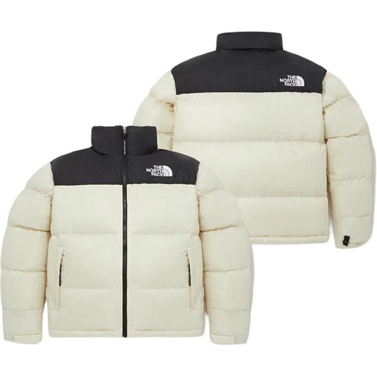 The North Face M'S Nuptse On Ball Jacket Se Cream Unisex Korea Version NJ3NP56A