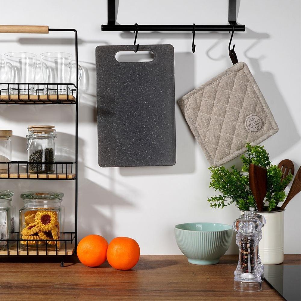 Granite Plastic Kitchen Chopping Board Universal 30x20 cm