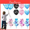 Charming Baby Gender Reveal Party Decoration Latex Sequin Balloons Set For Memorable Celebrations