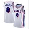 Philadelphia 23 Basketball Jersey Sleeveless Tank Top Quick Dry Sport Streetwear Fans Training Vest White Blue Family Matching
