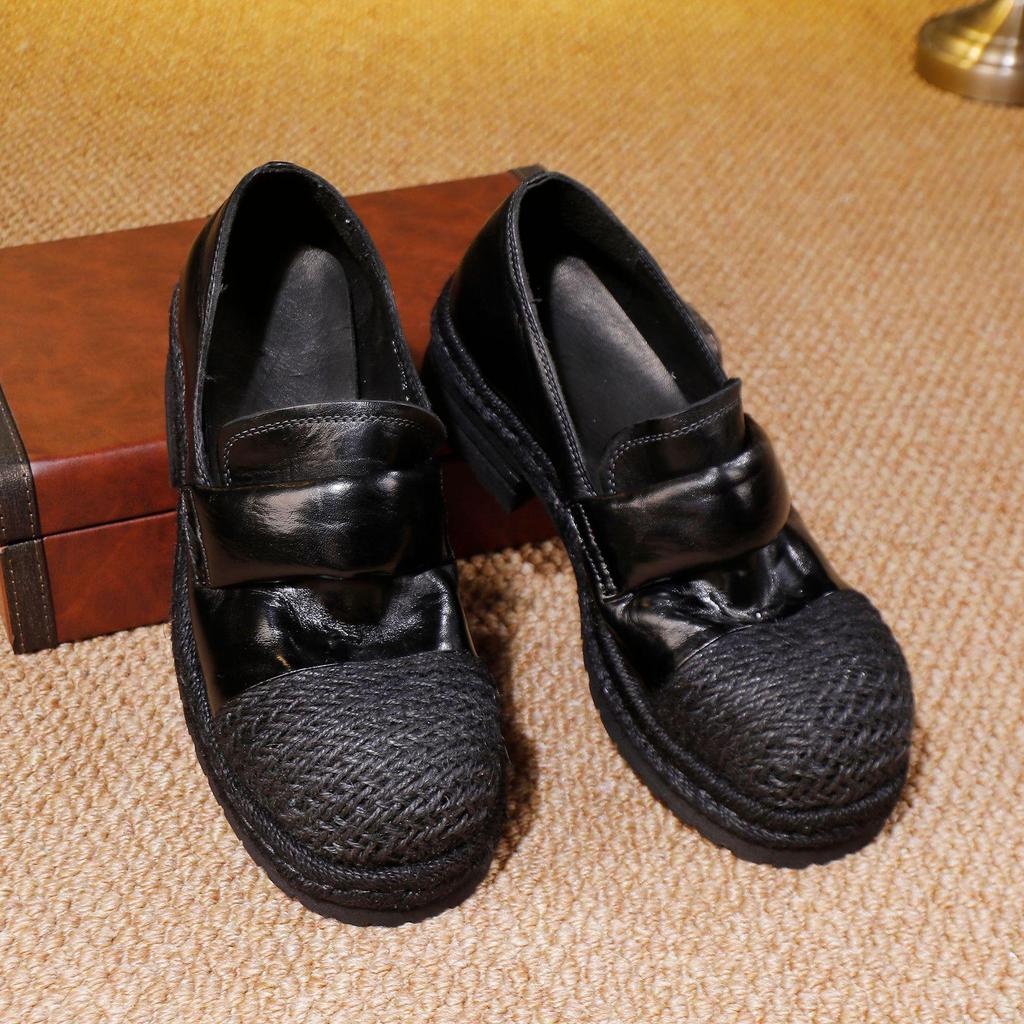 2025 Herbst Damen Leichte Luxus Pferdeleder Slipper - Bequem, Echtes Leder Slipper