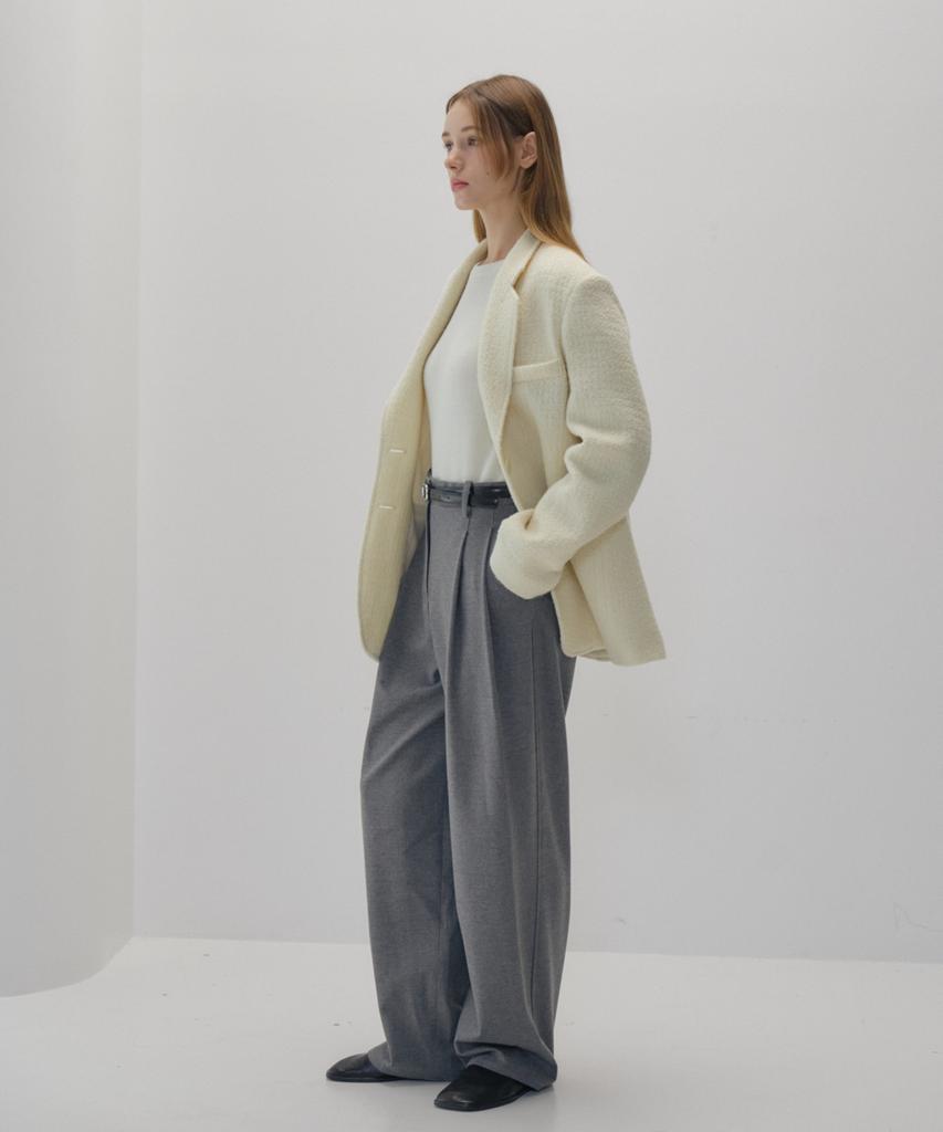 Okuka Signature Wool Trousers_Grey