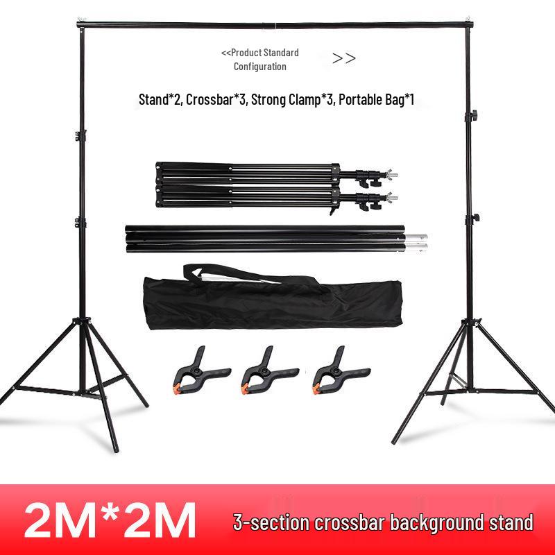 T-Shaped Bracket Background Stand for Photography and Live Broadcast