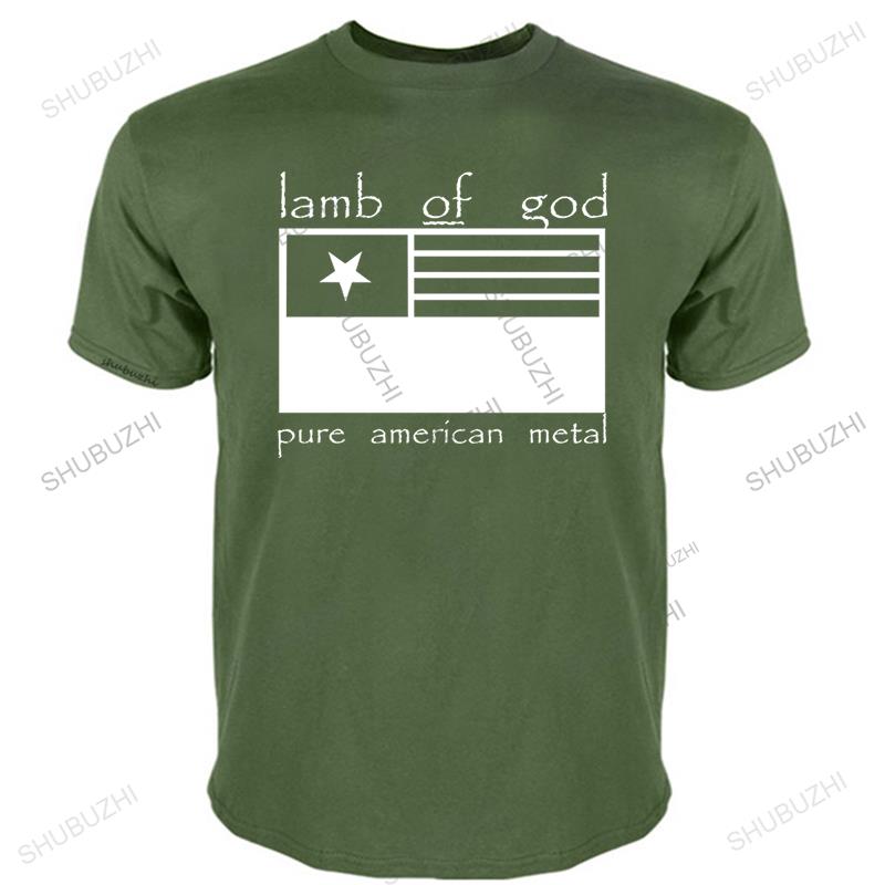 new arrived High Quality casual tshirt Brand Clothing Lamb of God summer teeshirt plus size loose style tops drop shipping