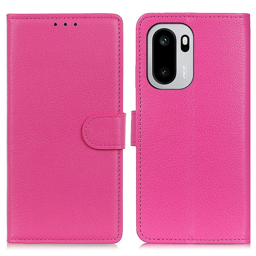 For OnePlus 15R 5G/Ace 6T 5G/Ace 6 5G Wallet Case PU Leather Phone Cover Litchi Texture