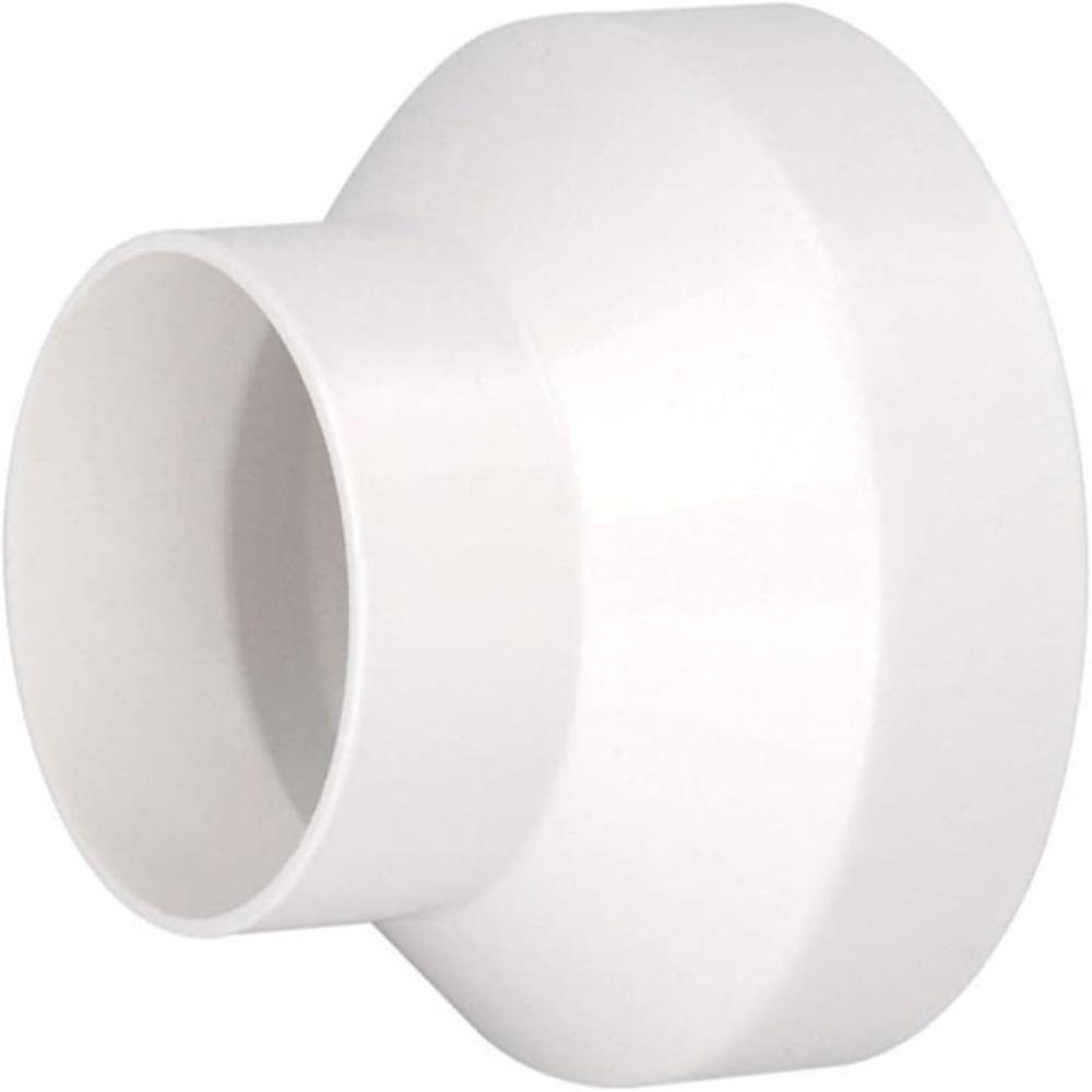 ABS Plastic Duct Reducer 8 to 6 Inch Ventilation Adapter Air Duct Adapter  Kitchen Exhaust