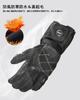 ILM Motorcycle Leather Hard Impact Leather Unisex Gloves, (Goat Leather), Spring/Autumn/Winter, Windproof, Warm, Non-Slip, Protector, Resistant,