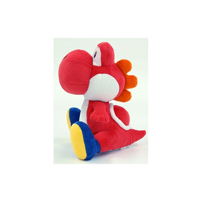 Sanei Boeki Super Mario ALL STAR COLLECTION Red Yoshi (S) W13.5 X D15.5 X H20cm Plush Toy AC43