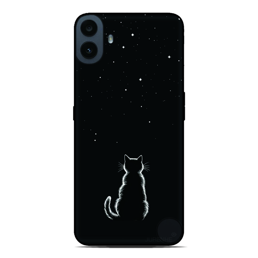 Black Cat Cover for Motorola Moto G67 G57 G56 G86 Power 5G G04 G05 G06 4G G96 G100 Pro G54 G85 G84 E15 G15 G24 Phone Case