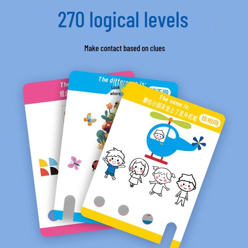 Logical Mind Training Toy for Early Childhood Brain Development and Kindergarten Education