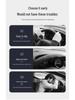 FAW Steering Wheel Cover: Carbon Fiber Texture for B70, B500, T77, X40, B30, T99, T55.